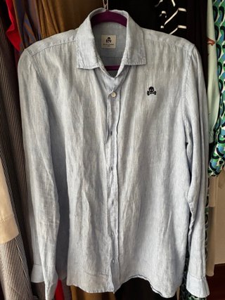 Camisa de CHICO Scalpers Kids azul celeste