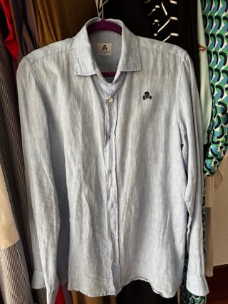 Camisa de CHICO Scalpers Kids azul celeste