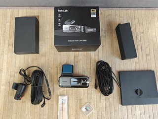 BOTSLAB 360 Dash CAM 4K Delantera y Trasera, Visió