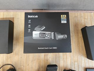 BOTSLAB 360 Dash CAM 4K Delantera y Trasera, Visió