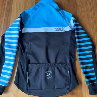 Chaqueta Ciclismo Spiuk Azul y Negra