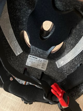 Casco Bici Morado Niña. Talla M (52-56cm)