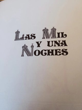 Libros antiguos Cuentos  las mil y una noche 1987