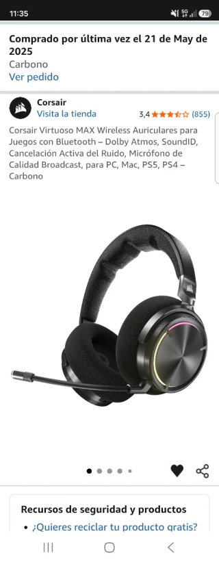 ASUS ROG Strix SCAR 18 RTX 5090+ Cascos+base refr.