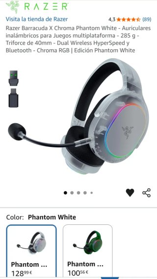 Razer Barracuda X Chroma Phantom White