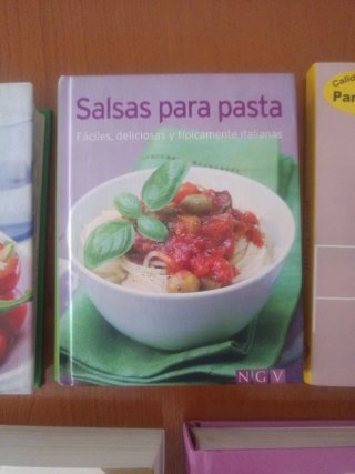 Libros de cocina variados
