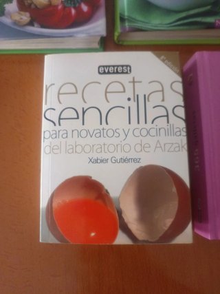 Libros de cocina variados