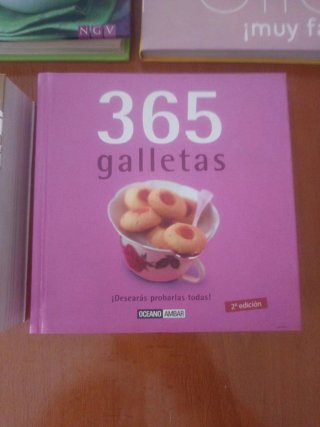 Libros de cocina variados