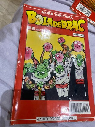 7e 6 cómics colección roja db cat + 2 regalo