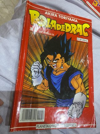7e 6 cómics colección roja db cat + 2 regalo