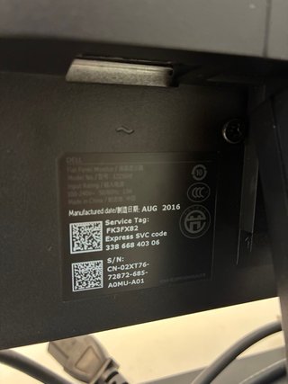 Monitor Dell E2216H 21.5 Negro