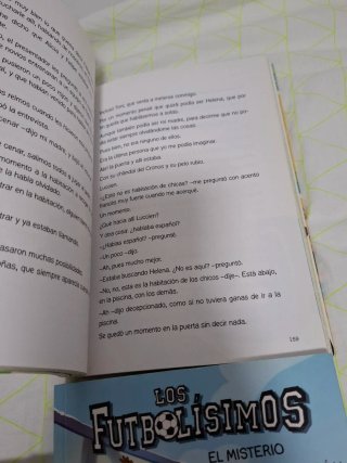 Lote 5 libros De "Los Futbolísimos"
