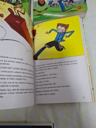 Lote 5 libros De "Los Futbolísimos"