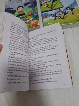 Lote 5 libros De "Los Futbolísimos"