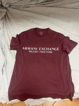 Camiseta Armani Exchange M Roja