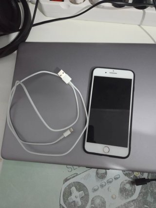 iPhone 7 Plus Plata/Blanco