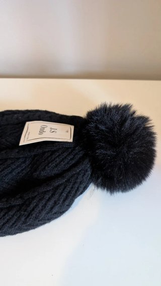 Gorro de invierno negro