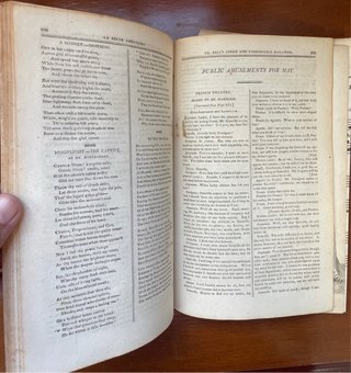 Revista de moda y tendencias con grabados año 1807