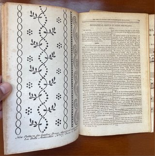 Revista de moda y tendencias con grabados año 1807