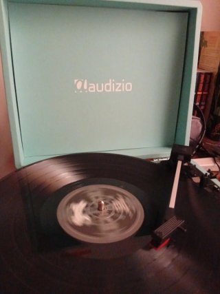 Tocadiscos Audizio celeste