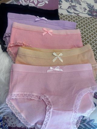 Braguitas niña encaje colores surtidos T 130 7/8