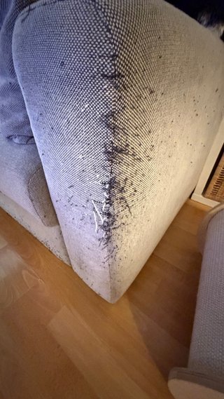 Divano estensibile Eskilstuna 2 posti grigio