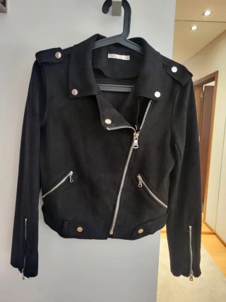 Casaco Motard Camurça Preto - Belcci - M
