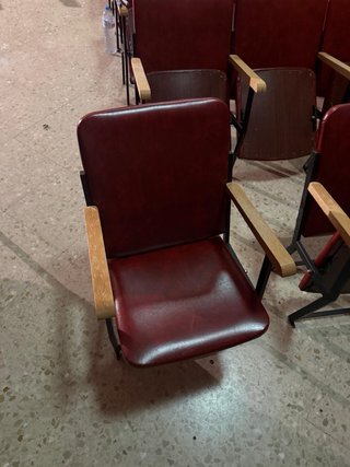 200 Butacas de Teatro de Cuero