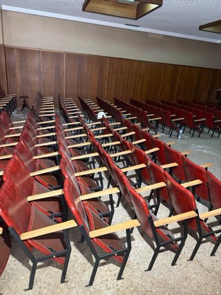 200 Butacas de Teatro de Cuero