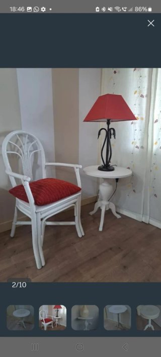 Mesa auxiliar .NO REGATEOS