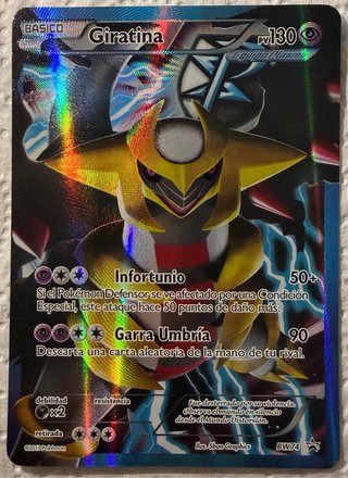 Cartas pokemon Darkrai y Giratina BW