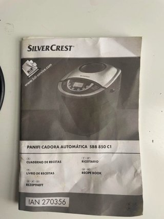 Panificadora Silvercrest