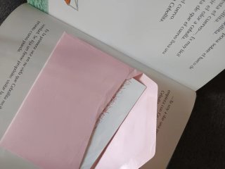 2 Libros con cartas dentro