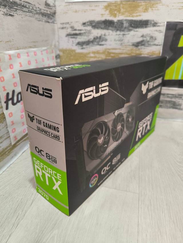ASUS TUF GAMING RTX 3070 8Gb GDDR6 - SOLO CAJA