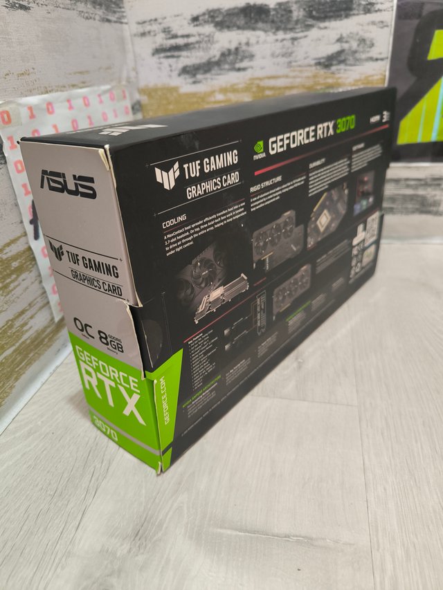 ASUS TUF GAMING RTX 3070 8Gb GDDR6 - SOLO CAJA