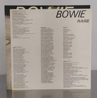 BOWIE - RARE - VINILO 1ª EDICION NM