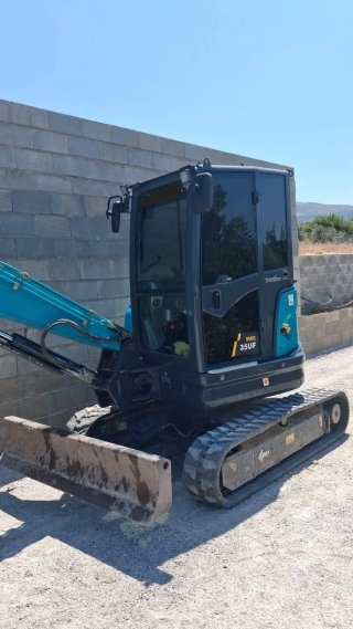 Miniexcavadora giratoria 3,5 t