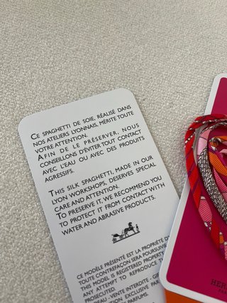 Pulsera Twilly Hermes Seda Original