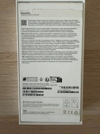 iPhone 16 Pro Negro 128GB
