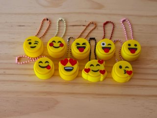 Fidget Clicker Emoji Chaveiro