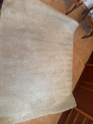 Alfombra beige Ikea buen estado