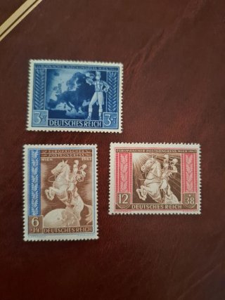 Sellos III Reich - Congreso Postal Viena 1942