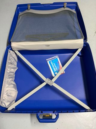 Conjunto Samsonite: Maleta y Neceser Azul
