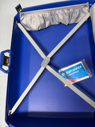 Conjunto Samsonite: Maleta y Neceser Azul