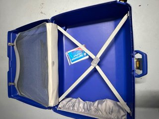 Conjunto Samsonite: Maleta y Neceser Azul