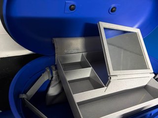 Conjunto Samsonite: Maleta y Neceser Azul