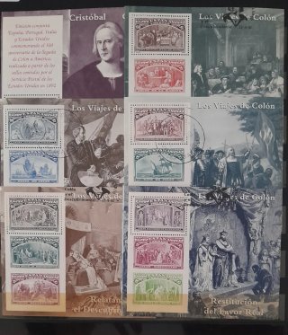 Sellos  España Cristóbal Colón 1992