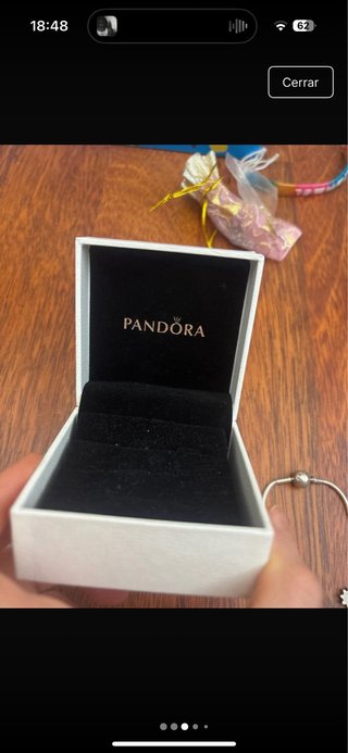 Pulsera Pandora me Plata con Charms