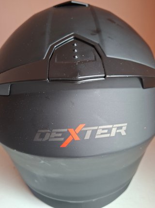 Casco de moto negro X-Force