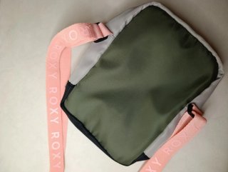 Bolso Roxy Negro y Verde Nuevo